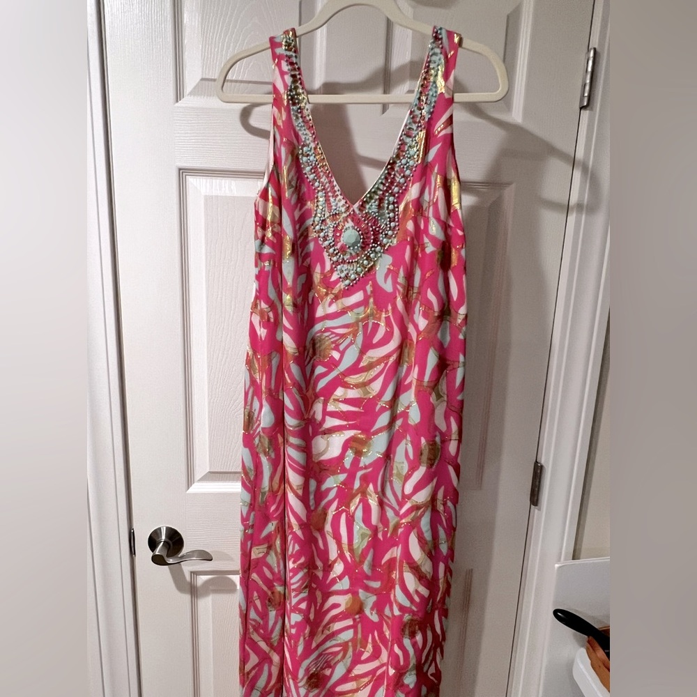Lilly Pullitzer size 10 maxi dress.
